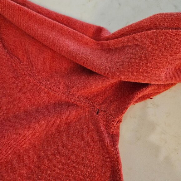 Peter Millar Men's XXL Crew neck Crown Soft Sweater Red Lightweight Cotton Silk - Picture 7 of 9